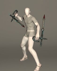 Scaevan Magitek Tonfa