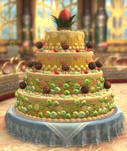 Chocolate Egg Lemon Cake