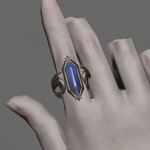 Lazurite Ring of Fending