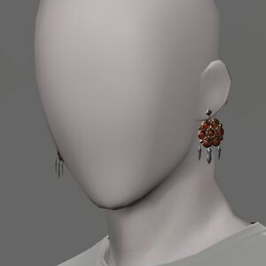 Triplite Earrings of Fending