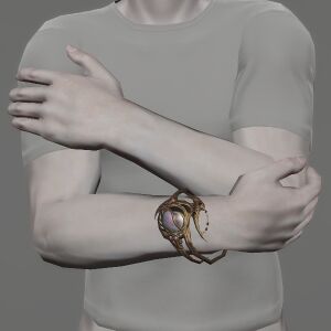 Moonward Bracelet of Fending