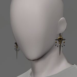 Werewolf Earrings of Aiming