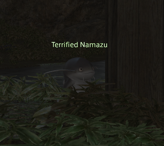 Terrified Namazu