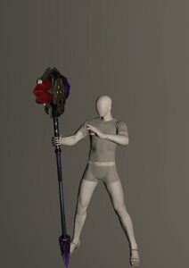 Flame Captain's Cane