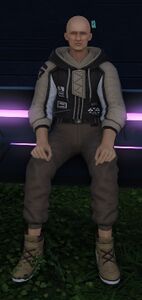 Elderly Hyune Man