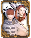 Raya-O-Senna & A-Ruhn-Senna Card
