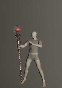 Majestic Manderville Wand Matte Replica