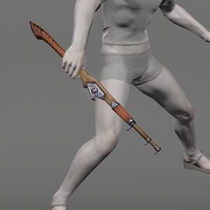 Mahogany Fishing Rod