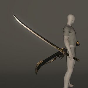 Augmented Nightsteel Katana