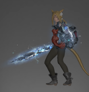 Longsword with Susano's Rapturous Shield