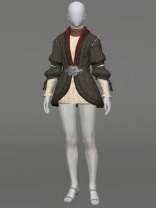 Flame Private's Gown