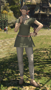 Woman With An Orchid Earring