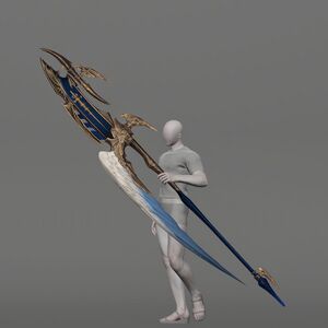 Bluefeather Halberd