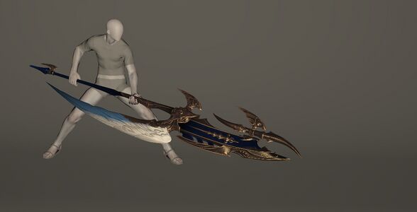 Bluefeather Halberd