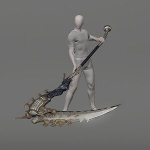 Manganese War Scythe