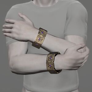 Platinum Pack Wolf Bracelets