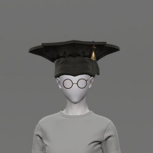 Augmented Scholar's Mortarboard