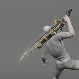 Ghost Barque Gunblade