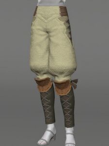 Aetherial Velveteen Sarouel