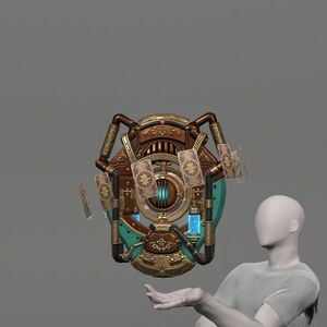 Bygone Brass Star Globe