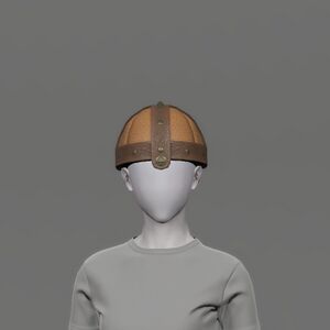 Goatskin Pot Helm