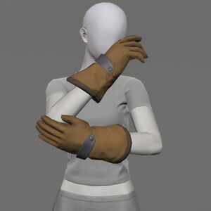 Boarskin Smithy's Gloves