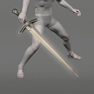 Flame Private's Sword