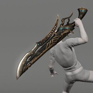 Dark Horse Champion's Gunblade