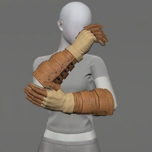 Hard Leather Armguards