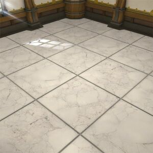 White Marble Flooring