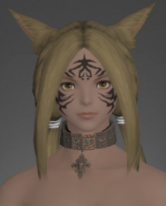 Bronze Lone Wolf Choker front.png