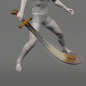 Augmented Ceremonial Shamshir