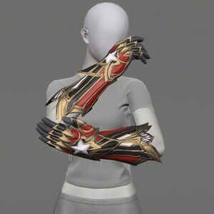 Crimson Celestial Gloves
