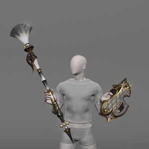 Diamond Fan Brush