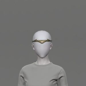 Aetherial Brass Circlet (Danburite)
