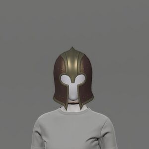 Decorated Bronze Barbut