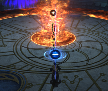 A Magnetic Tether with opposite polarities.