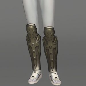 Cobalt-plated Caligae