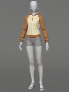 Form-fitting Festival Hooded Tunic
