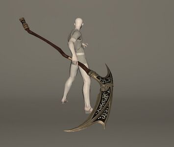 Augmented Crystarium War Scythe