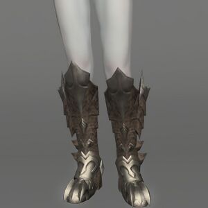 Steel Scale Greaves