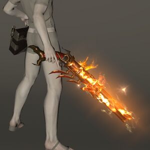 Suzaku's Flame-kissed Revolver