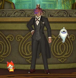 Nohi with Jibanyan and Whisper