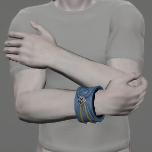 Smilodonskin Wristband