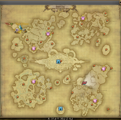 Adamantite Claw Map.png
