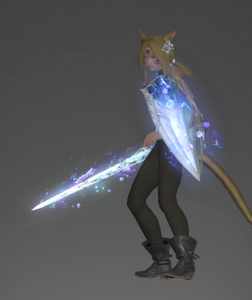 Longsword with Seiryu's Sanctified Shield