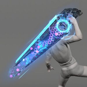 Mandervillous Gunblade Replica