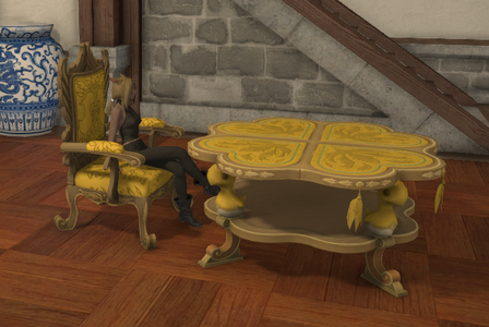 with Chocobo Round Table