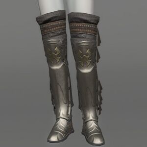 Cobalt-plated Jackboots