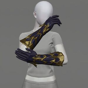 Dreadwyrm Gloves of Casting